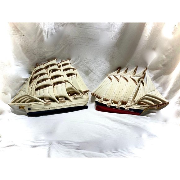 1995 Burwood Sailing Clipper Ships 3D Art - Picture 4 of 4